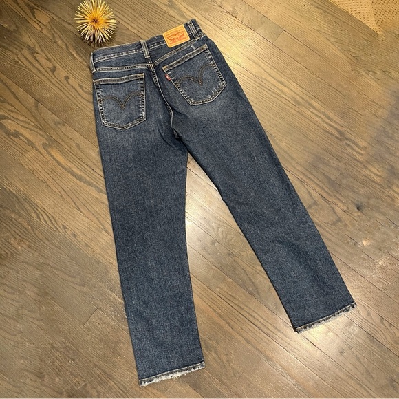 LEVI’S WEDGIE STRAIGHT FIT WOMEN'S JEANS SIZE 26 - Picture 6 of 9